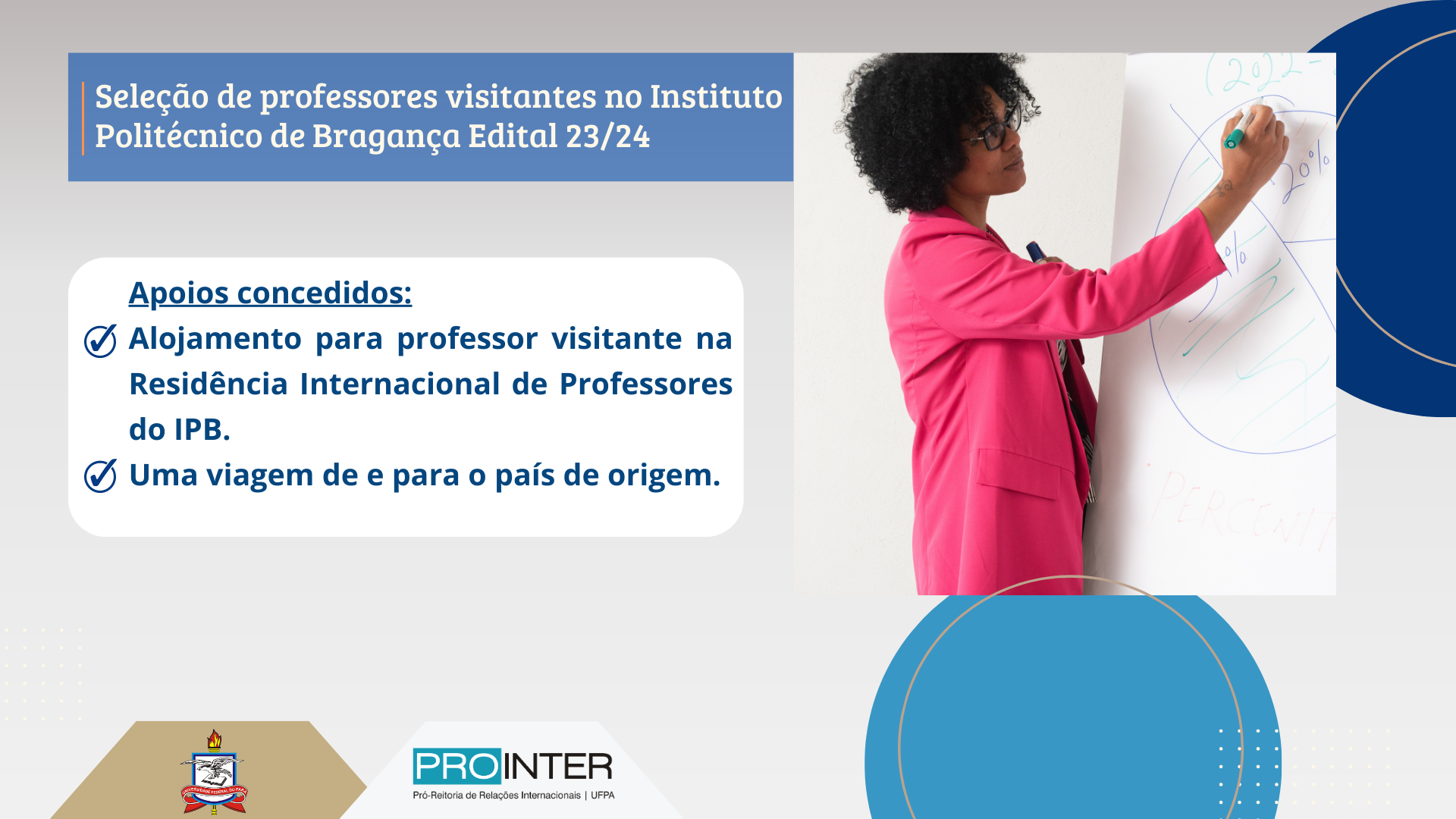Programa de recepção de professores visitantes no Instituto Politécnico de Bragança - Edital 23/24