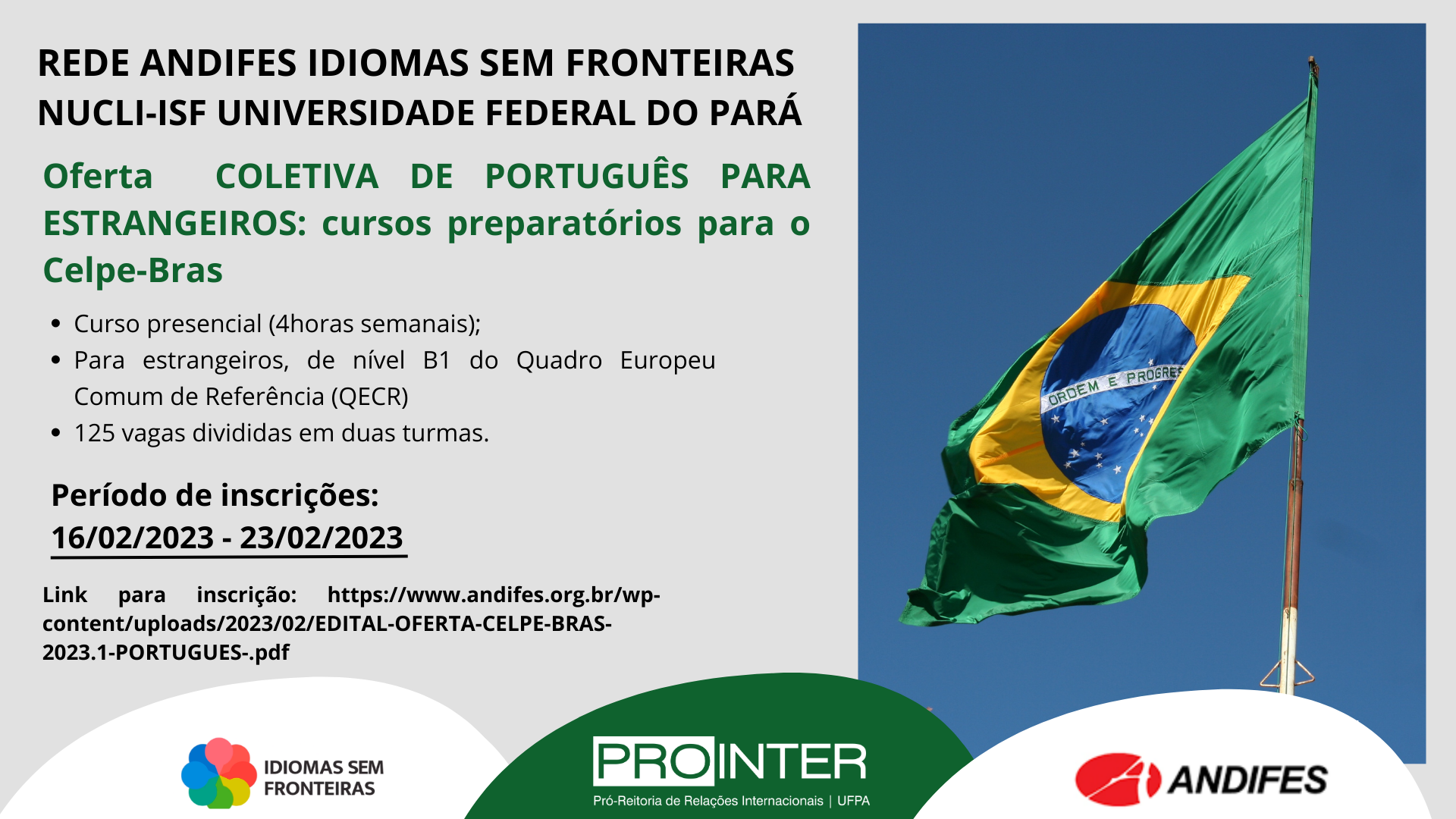 Curso de Português para Estrangeiros