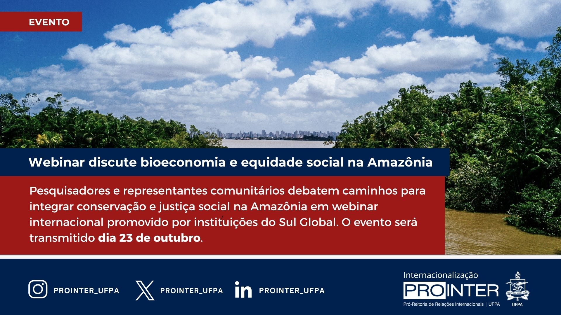 Webinar discute experiências da Amazônia brasileira em bioeconomia e equidade social