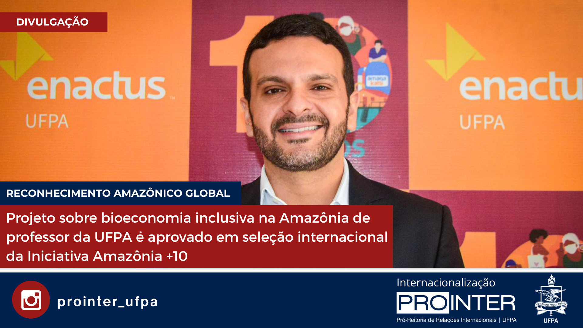 Projeto sobre bioeconomia inclusiva na Amazônia de professor da UFPA é aprovado em seleção internacional da Iniciativa Amazônia +10