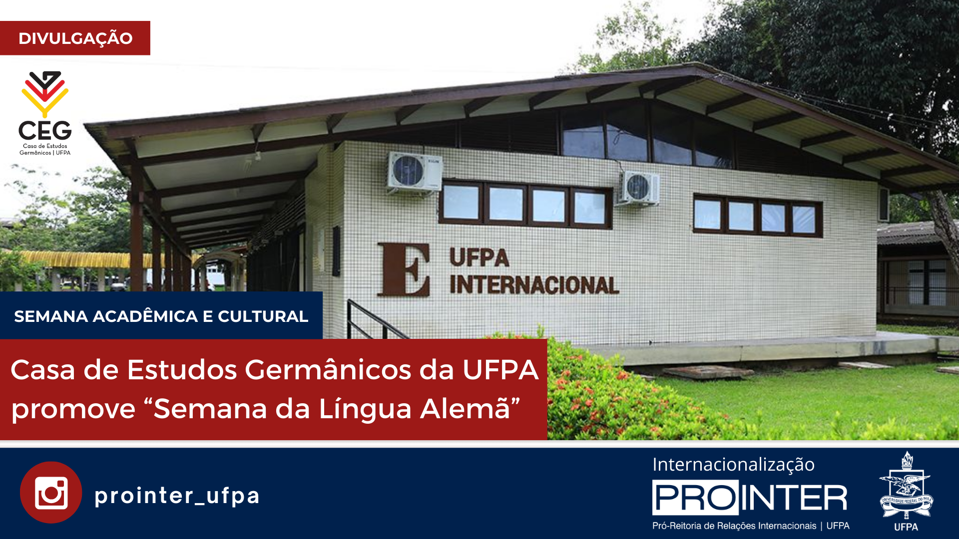 Casa de Estudos Germânicos da UFPA promove “Semana da Língua Alemã”