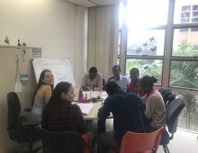 Curso de Português para alunos haitianos